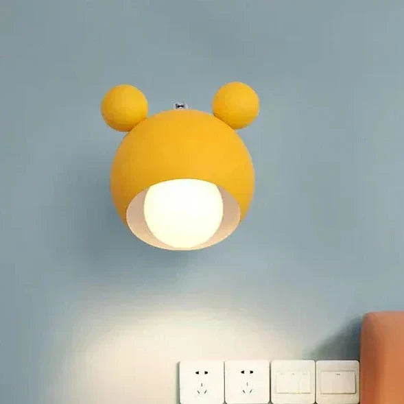 BowLift MickeyGlo Mickey Wall Lamp - Adorable Mickey-Themed Wall Light for Kids' Rooms