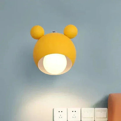 BowLift MickeyGlo Mickey Wall Lamp - Adorable Mickey-Themed Wall Light for Kids' Rooms