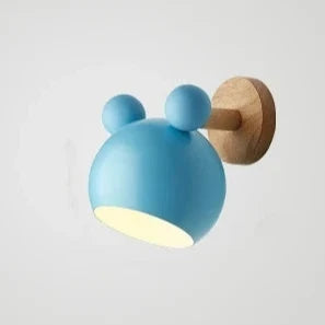 BowLift MickeyGlo Mickey Wall Lamp - Adorable Mickey-Themed Wall Light for Kids' Rooms