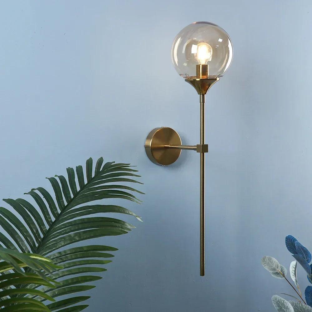 BowLift Wall Light – Scandinavian Modern Glass