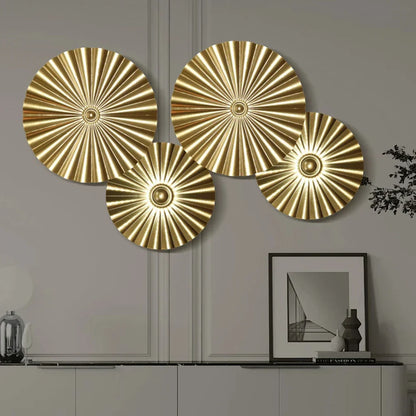 LZINA™ | Nordic Gold Wall Hanging
