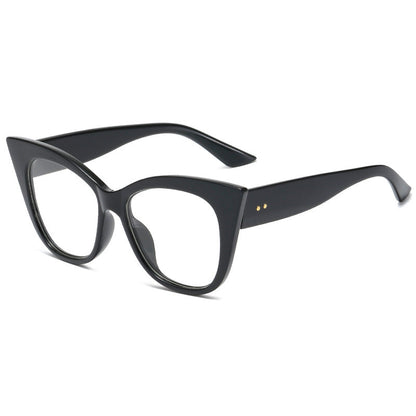 Women extravagant Cat-Eye sunglasses with mirrored lenses Bowlift
