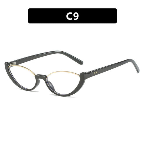 Women's Cat-Eye Sunglasses with Mirrored Lenses and Elegant Frame Bowlift