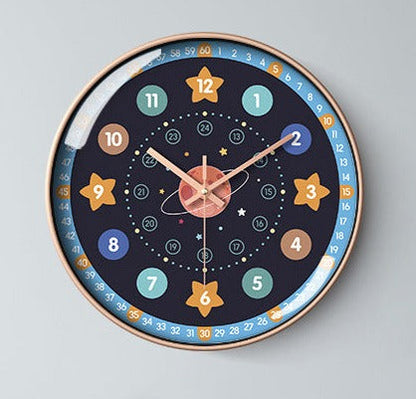 BowLift | Children's Room Children's Room Silent Clock 12 Inch