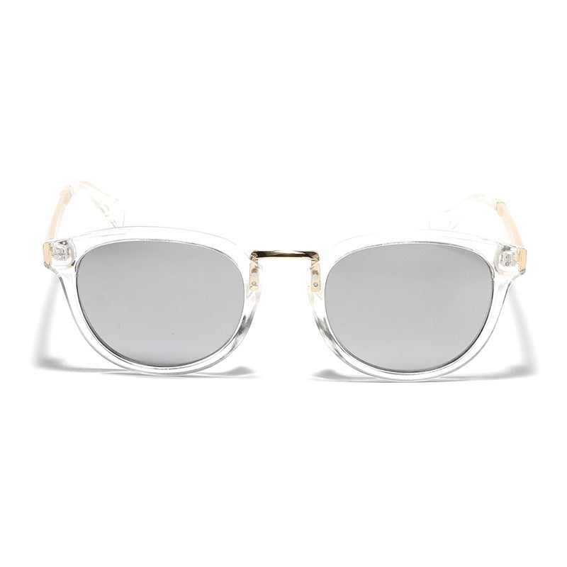 Women's fashion sunglasses with colorful, mirrored lenses and an elegant frame Bowlift