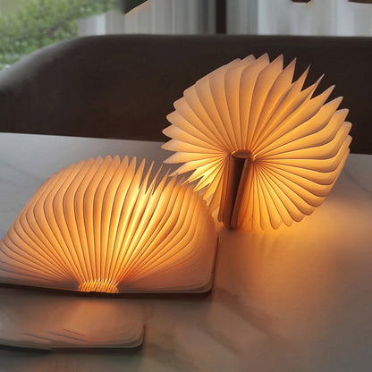 BowLift Wooden Book Lamp — Cozy Desk Light for Study, Gift & Home Decor