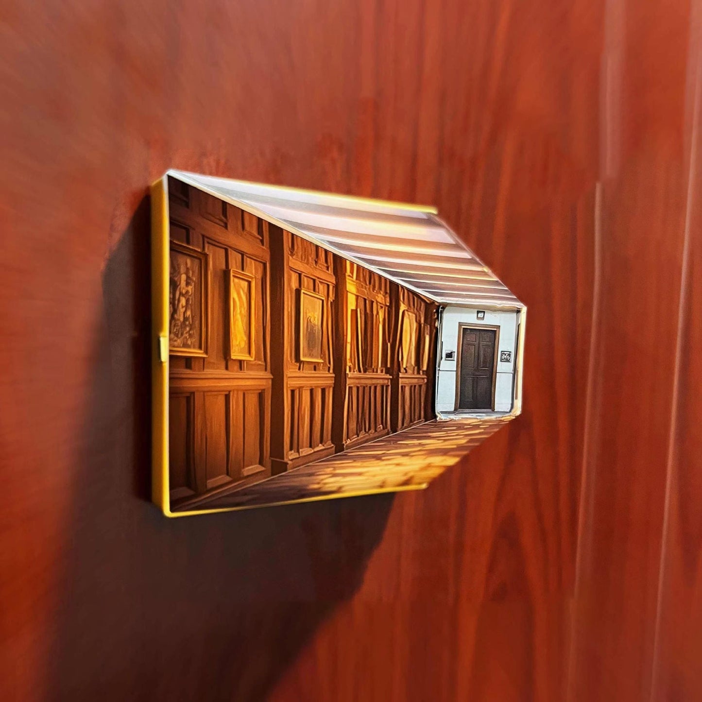 BowLift 3D Glasses-Free Optical Illusion Wall Lamp & Night Light — Gallery-Style Illumination