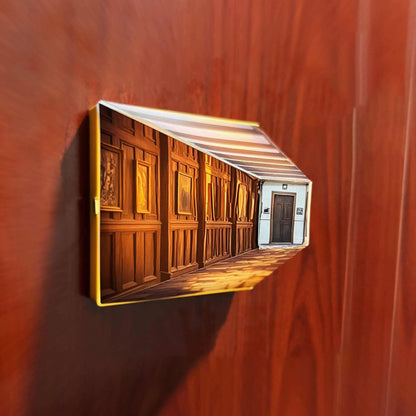 BowLift 3D Glasses-Free Optical Illusion Wall Lamp & Night Light — Gallery-Style Illumination
