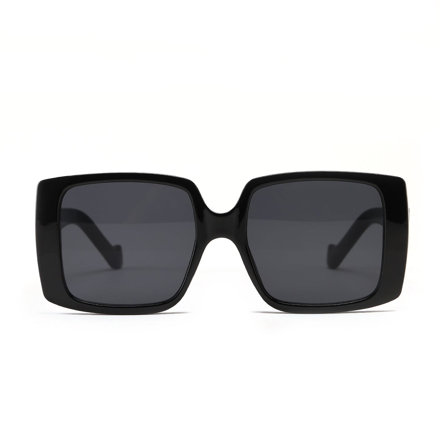 Women's modern square sunglasses with mirrored lenses Bowlift