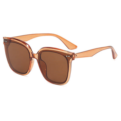 Ladies square sunglasses with mirrored gradient Bowlift