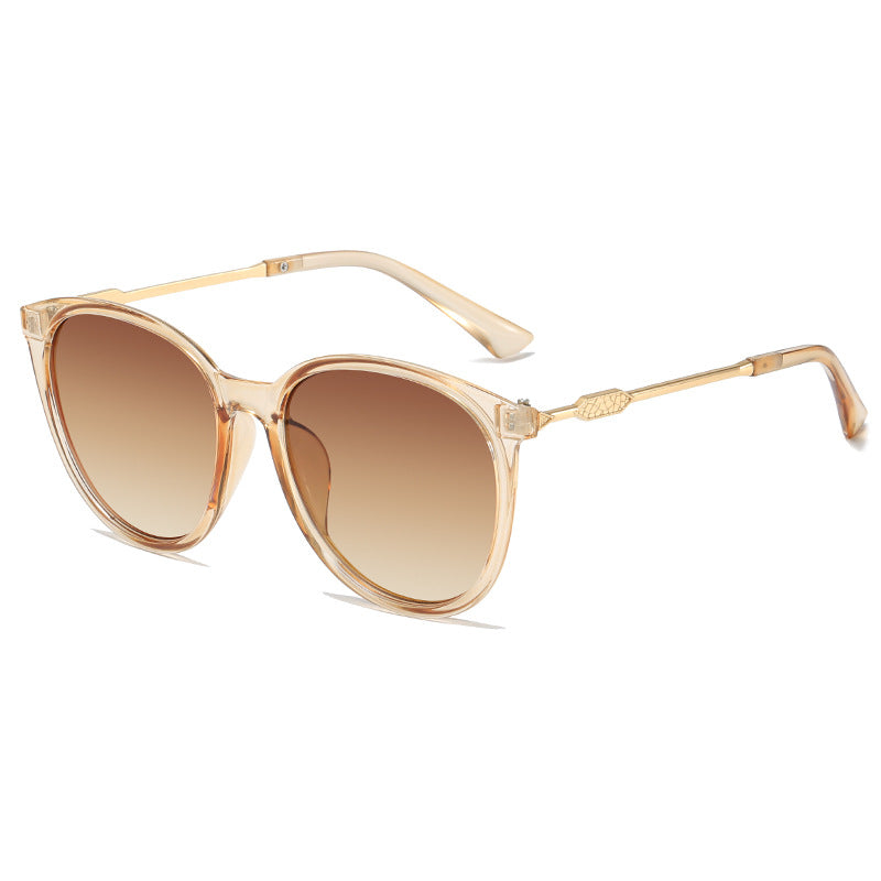 Women's Fashion Cat-Eye Sunglasses with Mirrored Lenses Bowlift