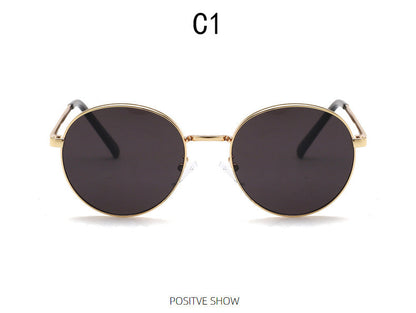 Women's fashionable sunglasses with mirrored gradient Bowlift