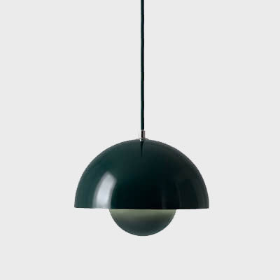 BowLift | Nordic Macaron 1-Light Half-Circle Dome Pendant Light