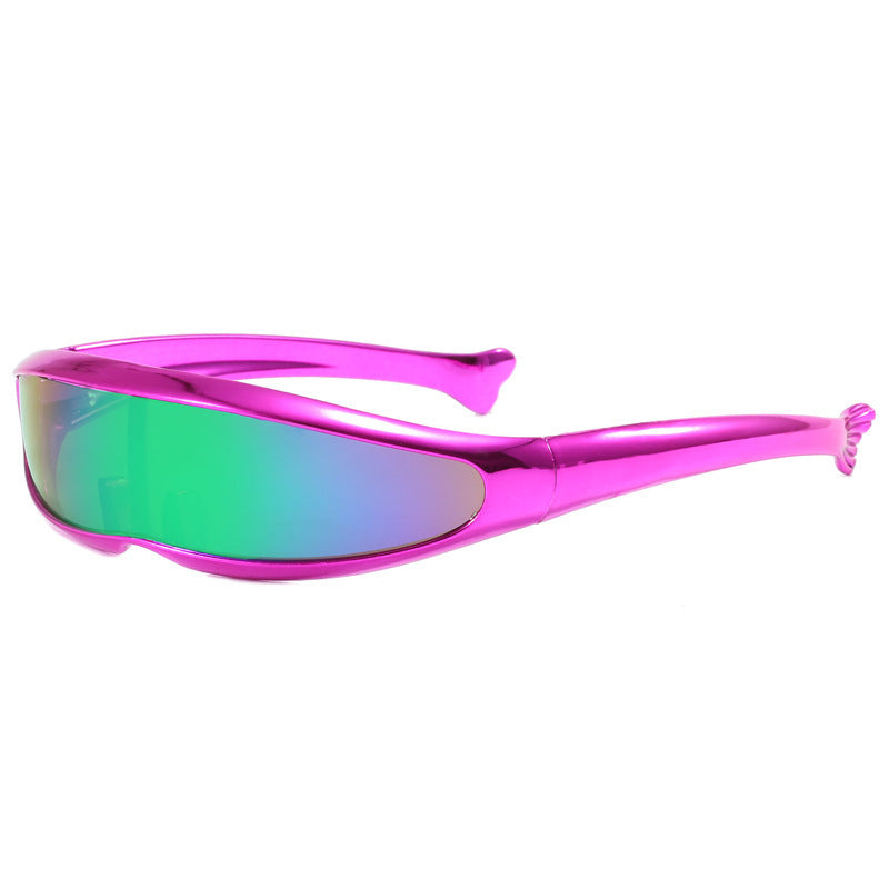 Women Sporty Sunglasses with Ergonomic Design and Mirrored Lenses Bowlift
