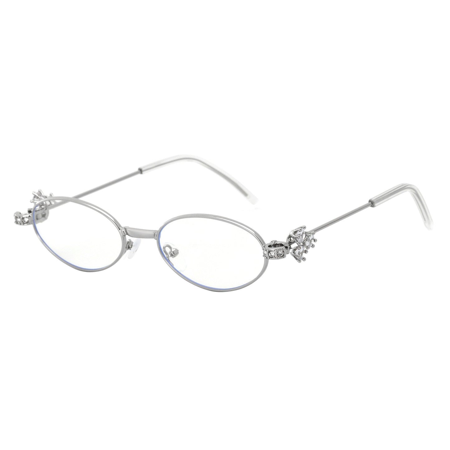 Women's Designer Sunglasses with elegant, mirrored frame and stylish embellishments Bowlift