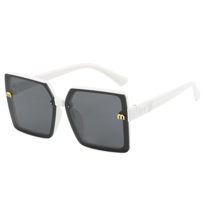 Women's stylish square sunglasses with mirrored gradient Bowlift