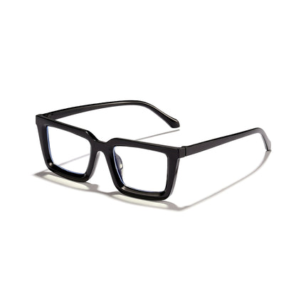 Women's modern square sunglasses with mirrored lenses Bowlift