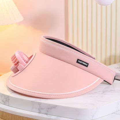 Ladies wearable cooling collar with fan Bowlift