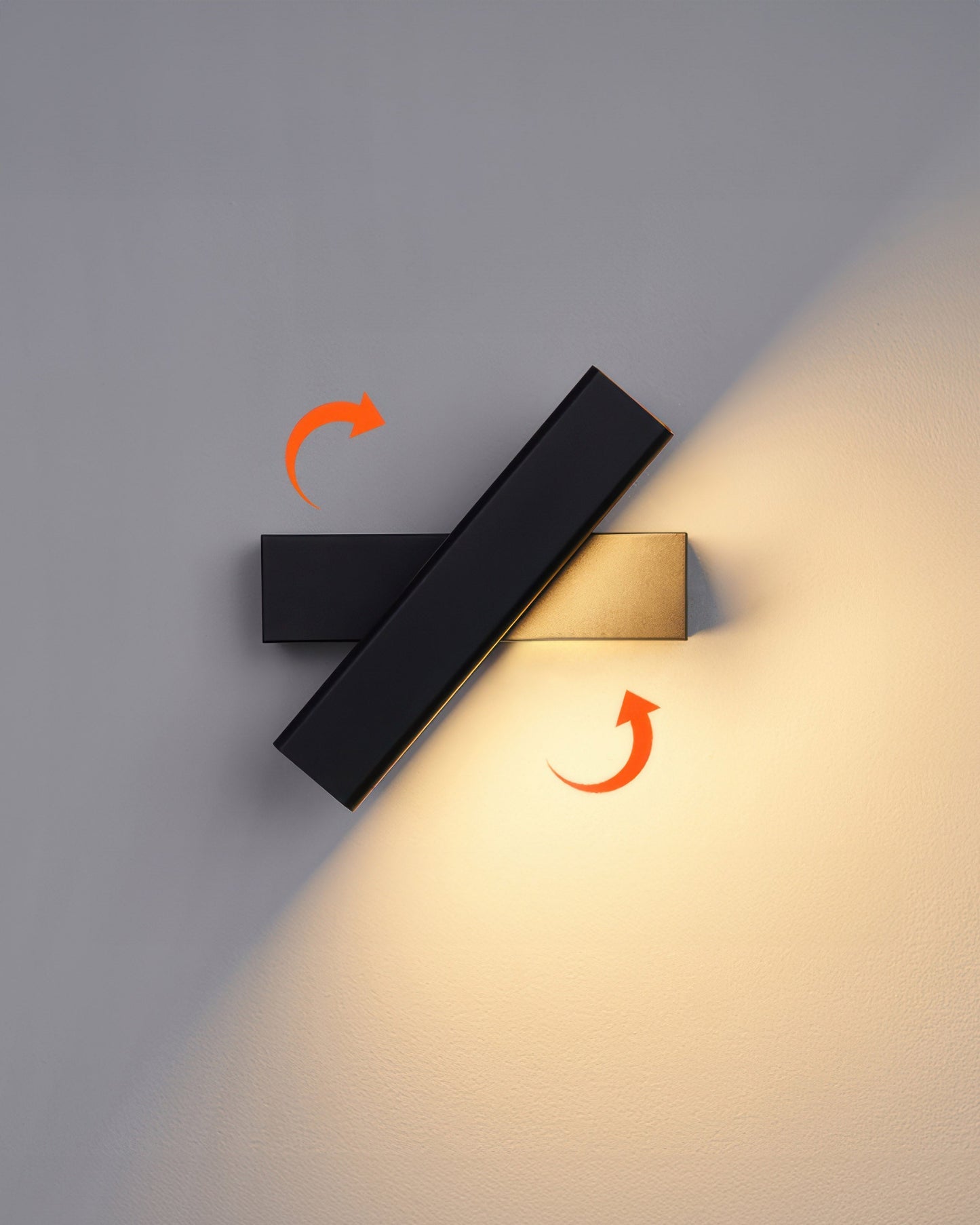 LZINA™ | Rotatable wall lamp with Nordic wood grain