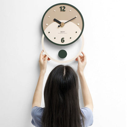 BowLift | Nordic Minimalist Wall Decoration Clock for the Living Room
