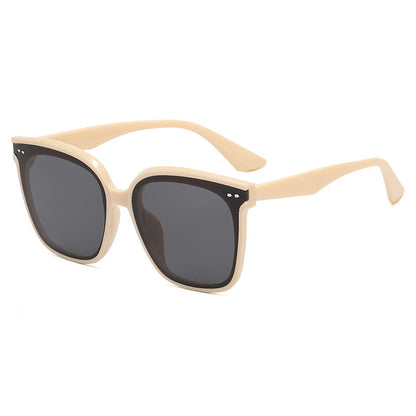 Ladies square sunglasses with mirrored gradient Bowlift