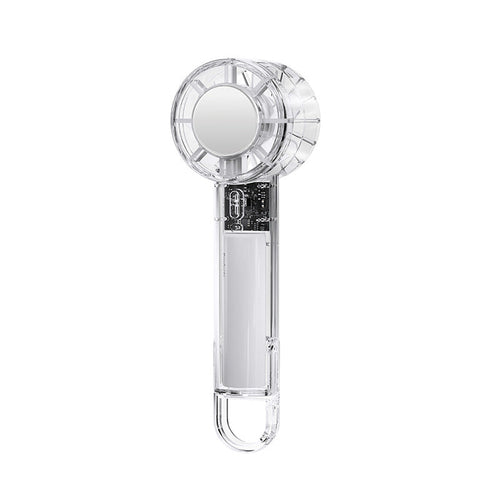 Ladies Portable Hand Fan with Integrated Mirror Bowlift