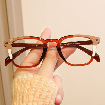 Women’s modern square sunglasses with mirrored UV protection Bowlift