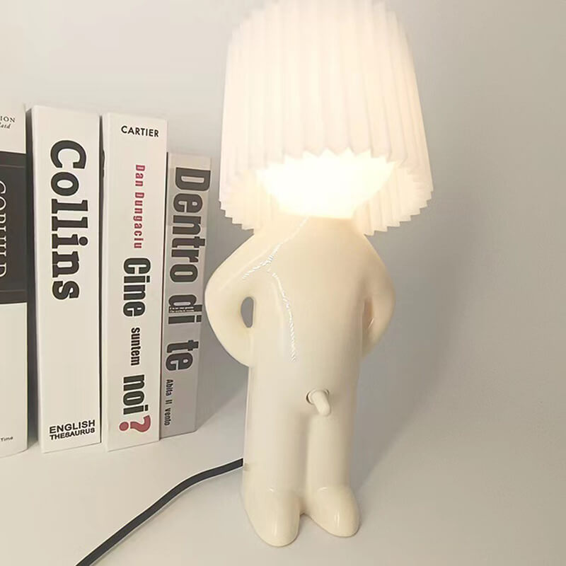 BowLift Petite Mischievous Boy Table Lamp