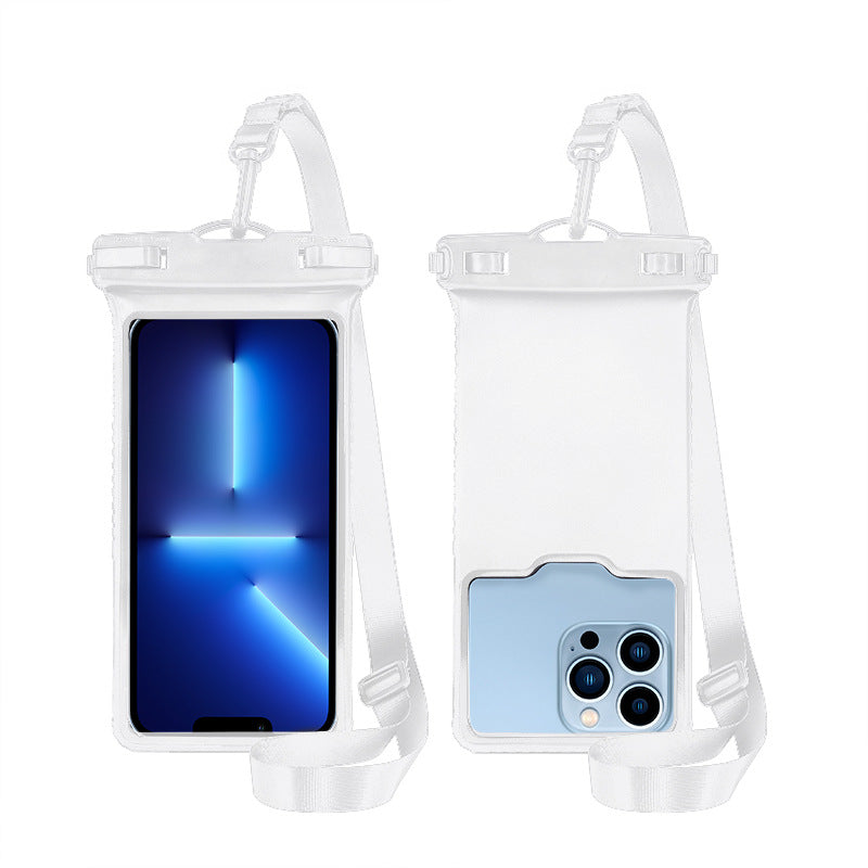 Unisex waterproof smartphone case with adjustable carrying strap Bowlift