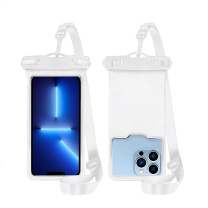 Unisex waterproof smartphone case with adjustable carrying strap Bowlift