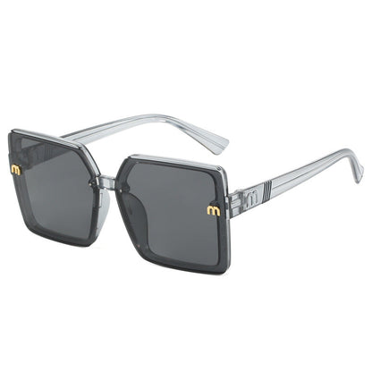 Women's stylish square sunglasses with mirrored gradient Bowlift