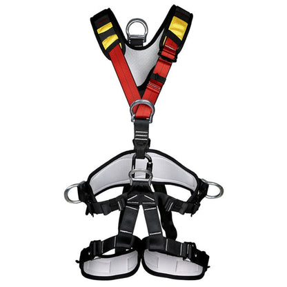 BowLift | XINDA XDA9516 Outdoor Climbing Polyester High-Strength Rope Adjustable Descender Full-Body Safety Harness