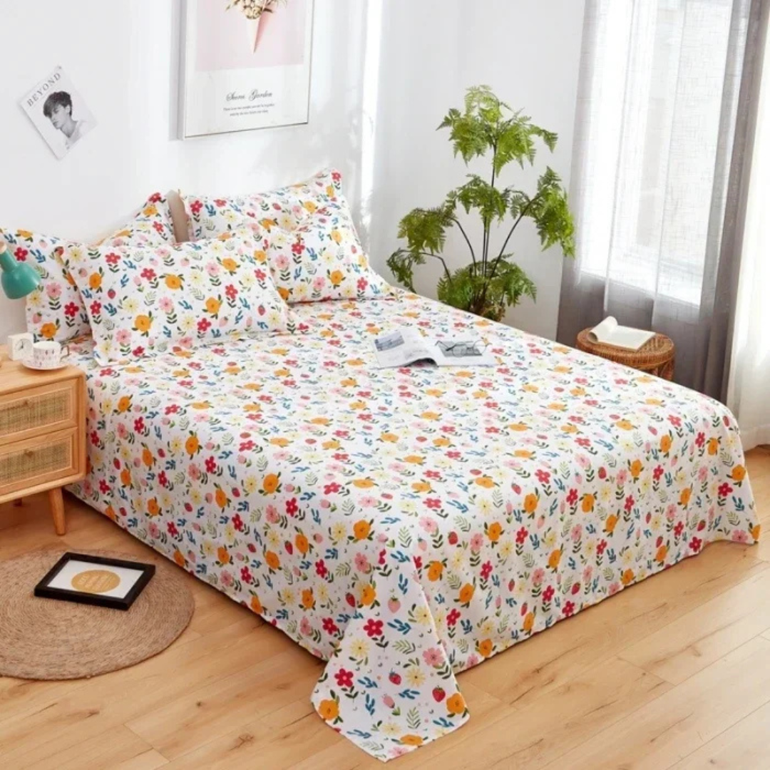 BowLift | Olira Cotton Bed Cover – Soft, Breathable Comfort