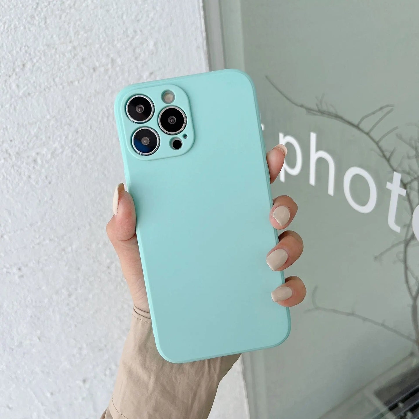 BowLift | Pastel Solid Color Silicone iPhone Case