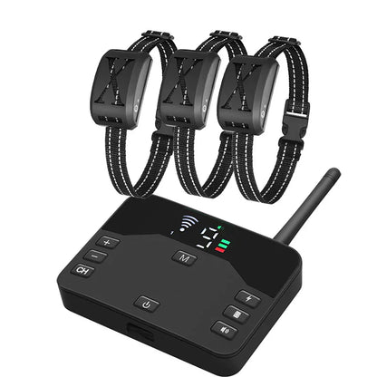 BowLift | Wireless Dog Fence System with Adjustable Waterproof Collar – Up to 240 Metres Range