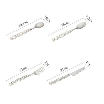 BowLift | Pearl grip cutlery 4 piece set