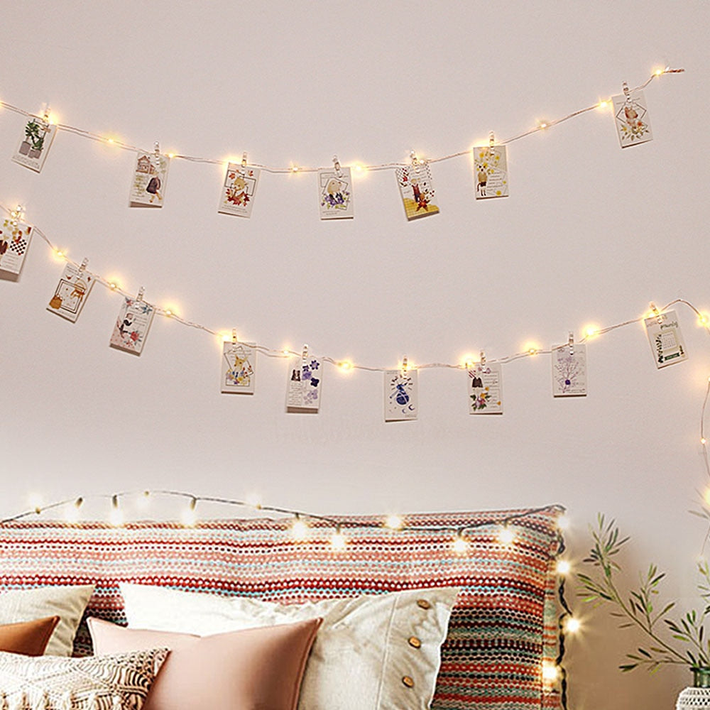 BowLift Photo Wall Fairy Light String - Illuminate Your Photo Display