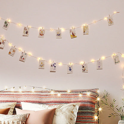 BowLift Photo Wall Fairy Light String - Illuminate Your Photo Display