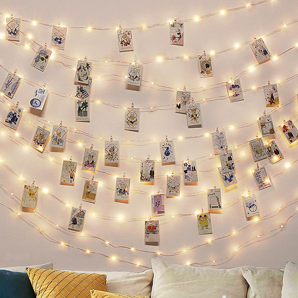 BowLift Photo Wall Fairy Light String - Illuminate Your Photo Display