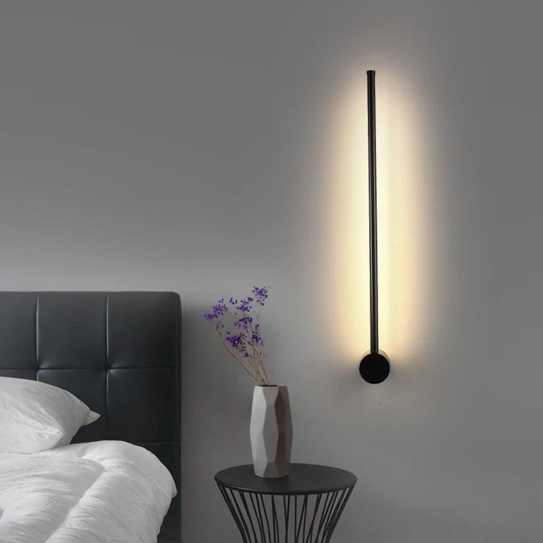 BowLift Urban Modern Minimalist LED Linear Wall Sconce — Sleek, Energy-Efficient Ambient Lighting