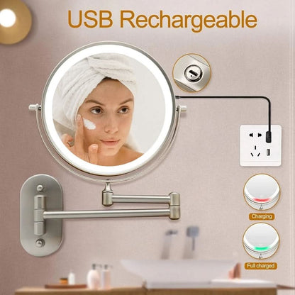 BowLift | LUXMIRROR – Deluxe Golden Makeup Mirror