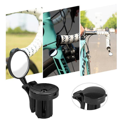 BowLift | Adjustable Rearview Mirror for Bicycle – Compact and Lightweight Design for Safety