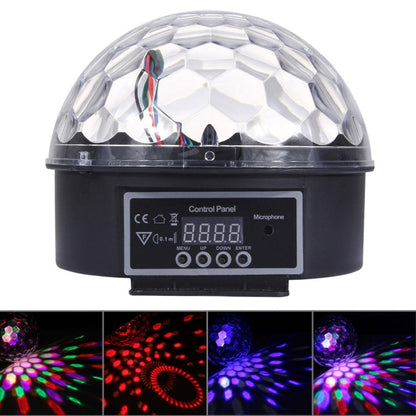 BowLift Digital LED RGB Crystal Ball Stage Light – DMX Effect, Multi-Color Pattern Lighting for Parties, Disco, DJ Booth & Bar
