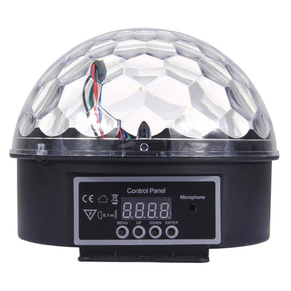 BowLift Digital LED RGB Crystal Ball Stage Light – DMX Effect, Multi-Color Pattern Lighting for Parties, Disco, DJ Booth & Bar