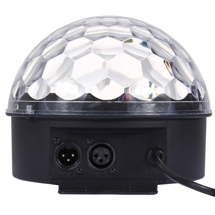 BowLift Digital LED RGB Crystal Ball Stage Light – DMX Effect, Multi-Color Pattern Lighting for Parties, Disco, DJ Booth & Bar