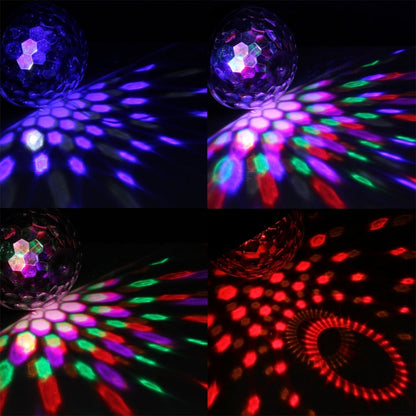 BowLift Digital LED RGB Crystal Ball Stage Light – DMX Effect, Multi-Color Pattern Lighting for Parties, Disco, DJ Booth & Bar