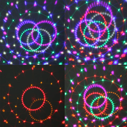 BowLift Digital LED RGB Crystal Ball Stage Light – DMX Effect, Multi-Color Pattern Lighting for Parties, Disco, DJ Booth & Bar