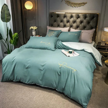 Luxury Duvet Cover with Elegant Embroidery – Soft, Breathable and High Quality | Bowlift