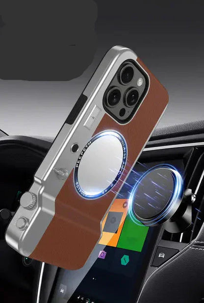 LZINA™ | Retro Bluetooth Camera iPhone Case