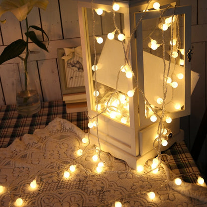 BowLift LED Fairy Bubble String Lights – Festive Sparkle for Holiday Decor